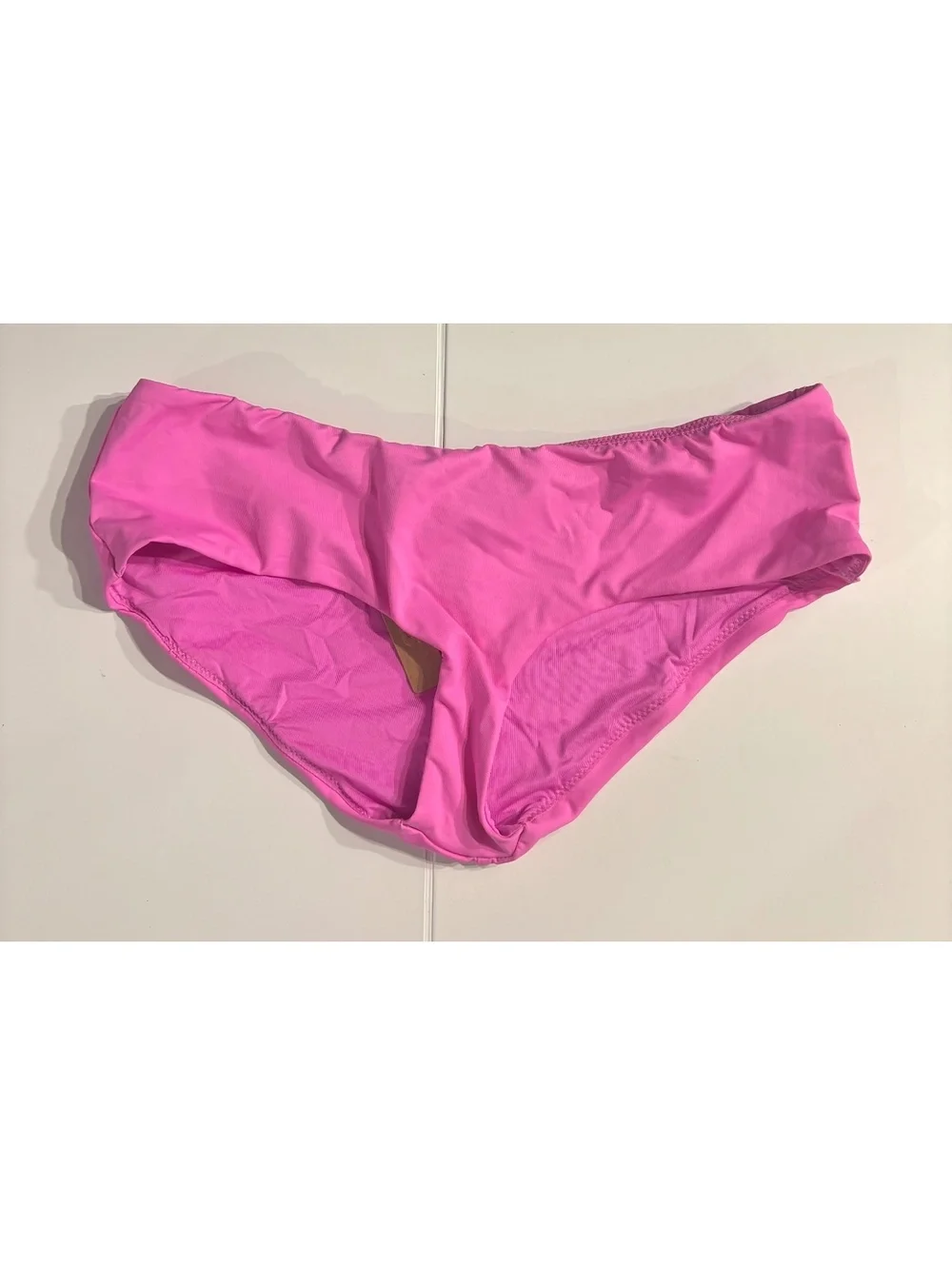 SKIMS Recycled Swim Hipster Bikini Bottoms S Neon Orchid Pink NWT